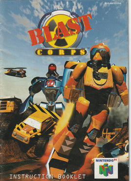 Blast Corps  (SNES, Manual Only)