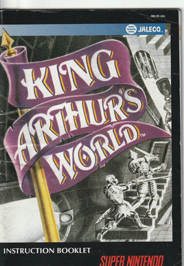 King Arthur's World (Manual Only, SNES)