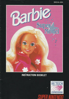Barbie Super Model (Manual Only, SNES)