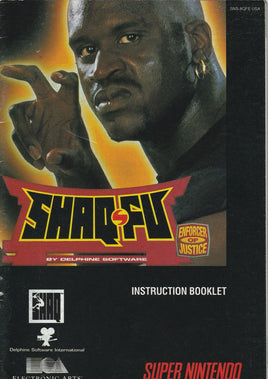 Shaq Fu (Nintendo, SNES) Manual Only