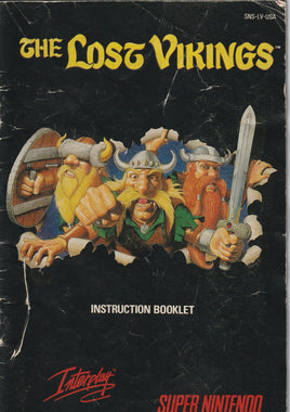 The Lost Vikings (Manual Only, SNES)
