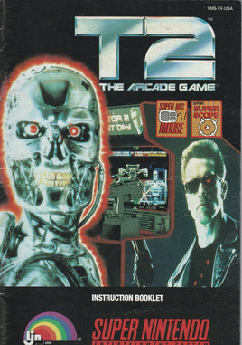 Terminator 2:The Arcade Game (Manual Only, SNES) - Bitz & Buttons