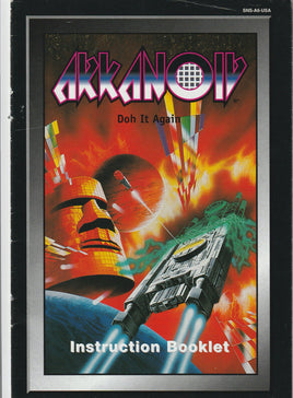 Arkanoid (Nintendo, SNES) Manual Only