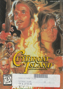 Cutthroat Island (Nintendo, SNES) Manual Only