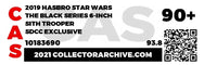 SDCC Exclusive: Sith Trooper (Star Wars, Hasbro) **CAS Graded 90+ **