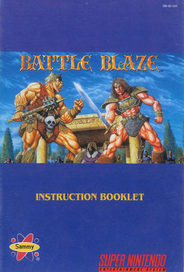 Battle Blaze (Manual Only, SNES)