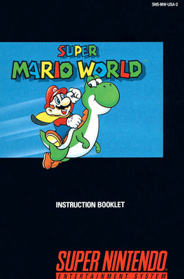 Super Mario World (Manual Only, SNES)