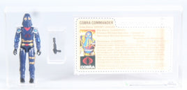 Hooded Cobra Commander Mail Away (GI Joe, Hasbro) **CAS Graded 85**