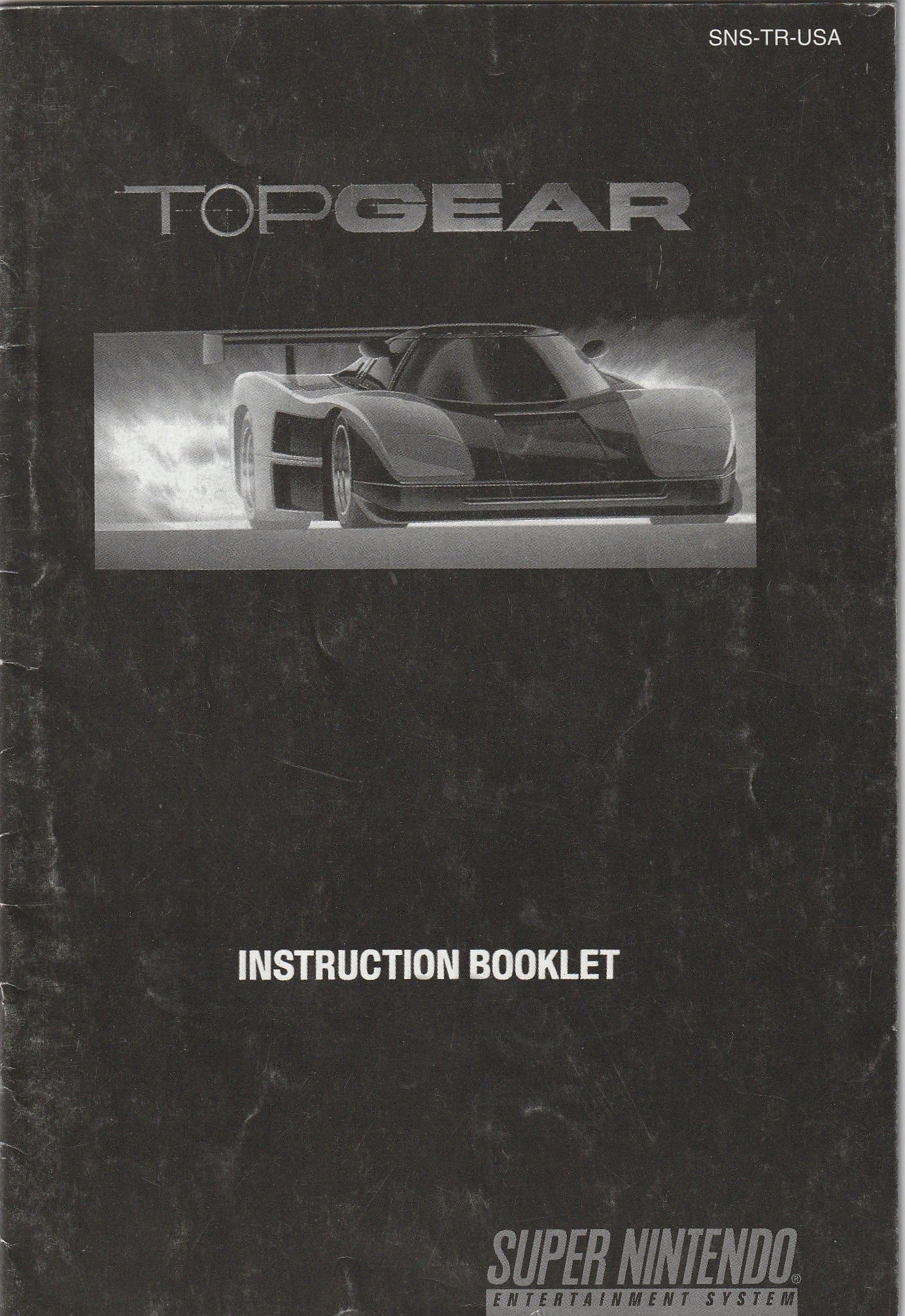 Top Gear (SNES, Manual Only)| Bitz & Buttons