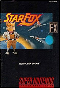 StarFox (Manual Only, SNES)