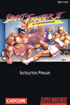Street Fighter II: Turbo (Manual Only, SNES)