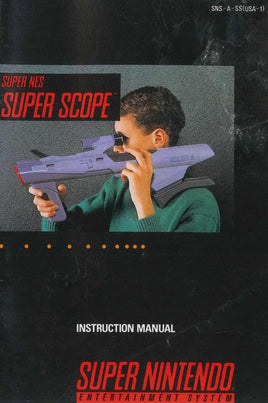 Super NES Super Scope (Manual Only, SNES)