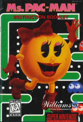 Ms. Pac-Man (Manual Only, SNES)
