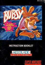 Bubsy (Manual Only, SNES)