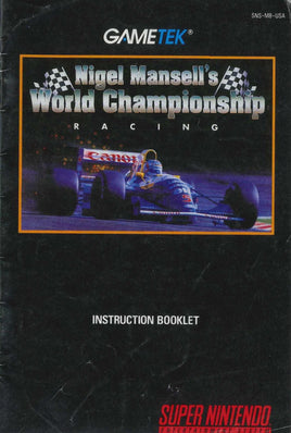 SNES: Nigel Mansels Championship Racing - Bitz & Buttons