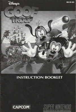 Goof Troop (SNES, Manual Only)
