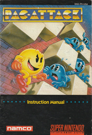 PAC-Attack (SNES, Manual Only) - Bitz & Buttons