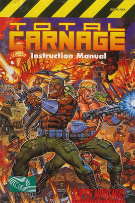 Total Carnage (Manual Only, SNES)