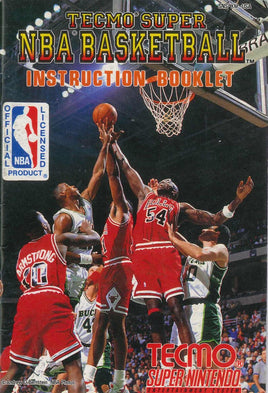 Tecmo NBA Basketball (Manual Only, SNES)