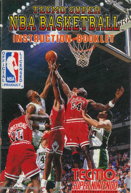 Tecmo NBA Basketball (Manual Only, SNES) - Bitz & Buttons