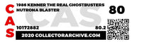 Nutrona Blaster (Ghostbuster, Kenner) **CAS Graded 80** - Bitz & Buttons