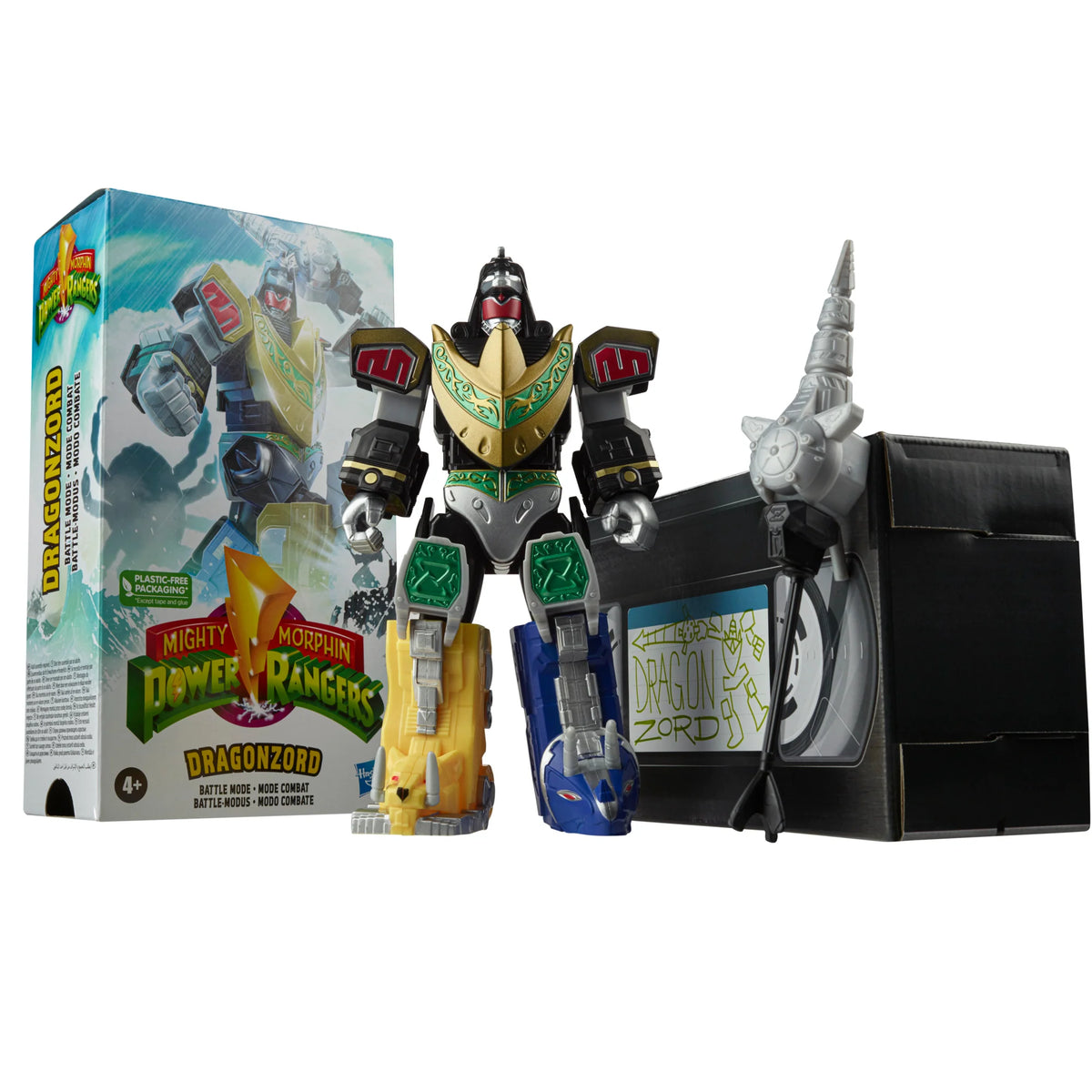 Dragonzord 7 inch VHS (Power Rangers, Hasbro) *Walmart Exclusive ...