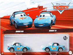 Dinoco Mia & Tia (Pixar Cars, Mattel)