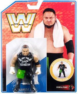 Samoa Joe (WWE Retro 9, Mattel) - Bitz & Buttons