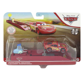 Lightning McQueen with Luigi Launcher (Pixar Cars, Mattel) - Bitz & Buttons