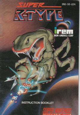 Super R-Type (SNES, Manual Only)