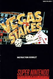 Vegas Stakes (Manual Only, SNES) - Bitz & Buttons