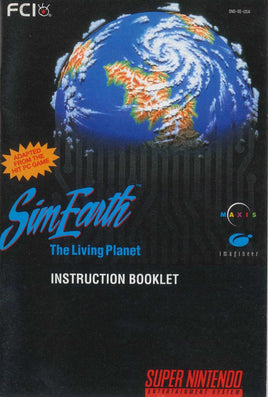 Sim Earth (Manual Only, SNES)