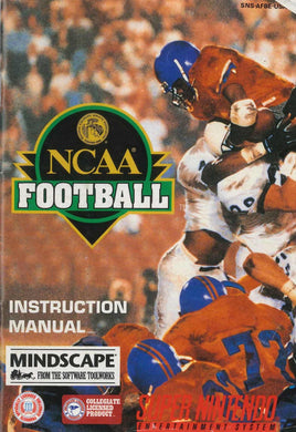 NCAA Football (Manual Only, SNES)