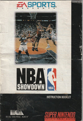 NBA Showdown (SNES, Manual Only)