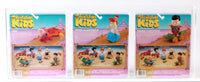 Flintstone Kids: Fred, Wilma, Dino (Flintstones, Coleco) **CAS GRADED 85/85/90**