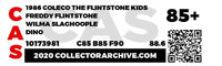 Flintstone Kids: Fred, Wilma, Dino (Flintstones, Coleco) **CAS GRADED 85/85/90** - Bitz & Buttons