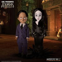 Addams Family: Gomez & Morticia (Living Dead Dolls LDD, Mezco Horror) - Bitz & Buttons