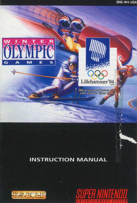 Winter Olympic Games (Manual Only, SNES)