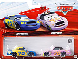 Floyd Mulvihill & Crusty Rotor (Pixar Cars, Mattel)