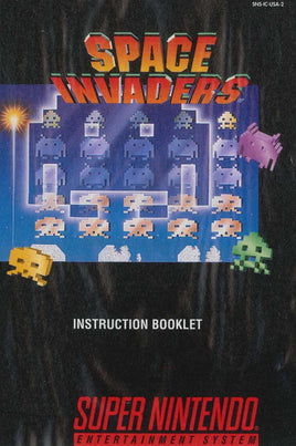Space Invaders (Manual Only, SNES)