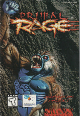 Primal Rage (SNES, Manual Only)
