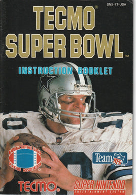 Techno Super Bowl (SNES, Manual Only)