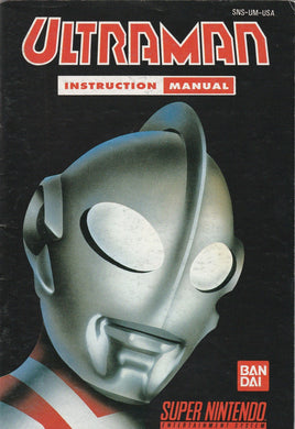 Ultraman (SNES, Manual Only)