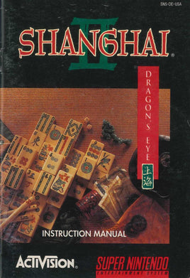Shanghai (Manual Only, SNES)