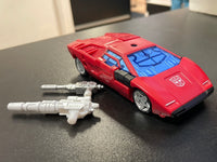 Sideswipe Deluxe Class  (Transformers War for Cybertron,  Hasbro) **Complete**