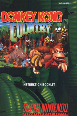 Donkey Kong Country (Manual Only, SNES)