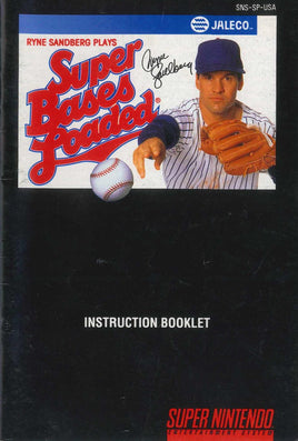 Super Bases Loaded (Manual Only, SNES)