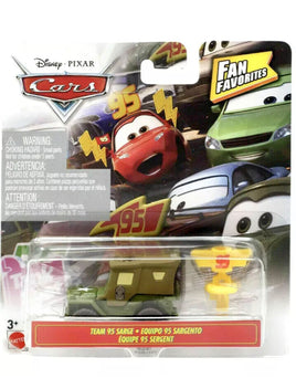 Team 95 Sarge (Pixar Cars, Fan Favorite)