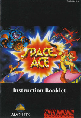 Space Ace (Manual Only, SNES)