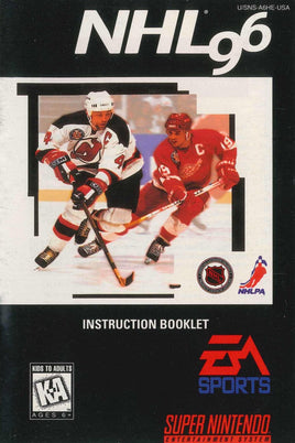NHL 96 (Manual Only, SNES)